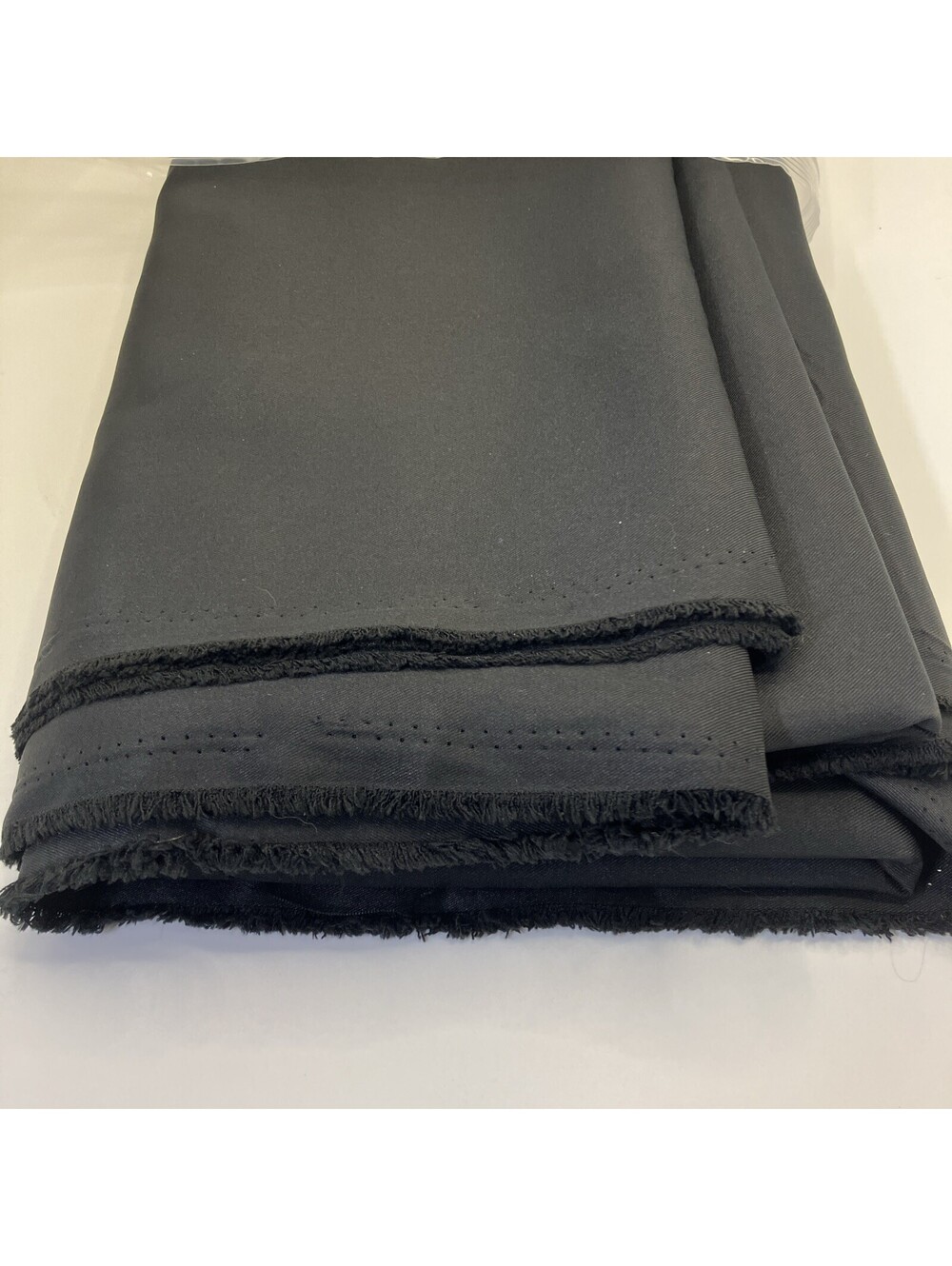 5 Yards (62x188in) Black Polyester Fabric For Sewing New
